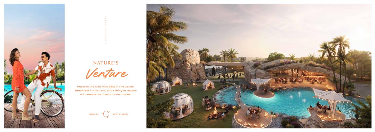 Wellness pavilions at DAMAC Islands 2